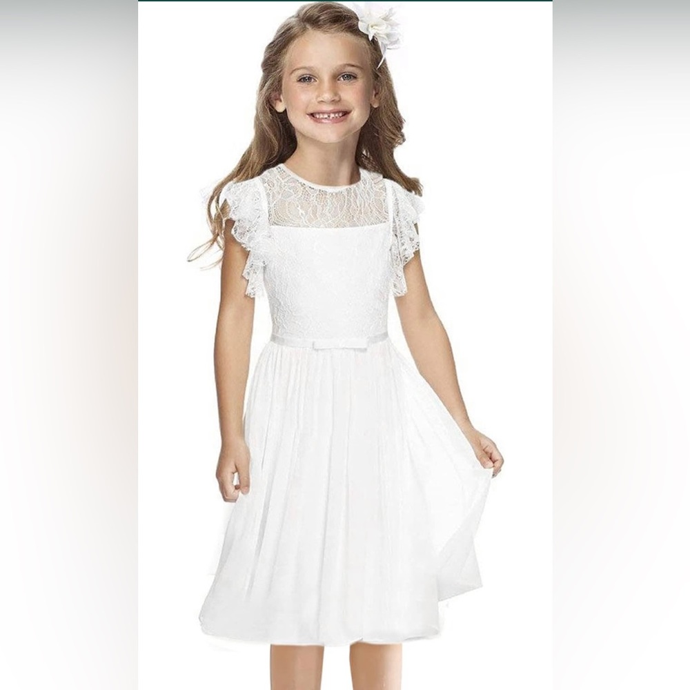 Sittingley Fancy Flower Girl Dress Girls Holy communion dress